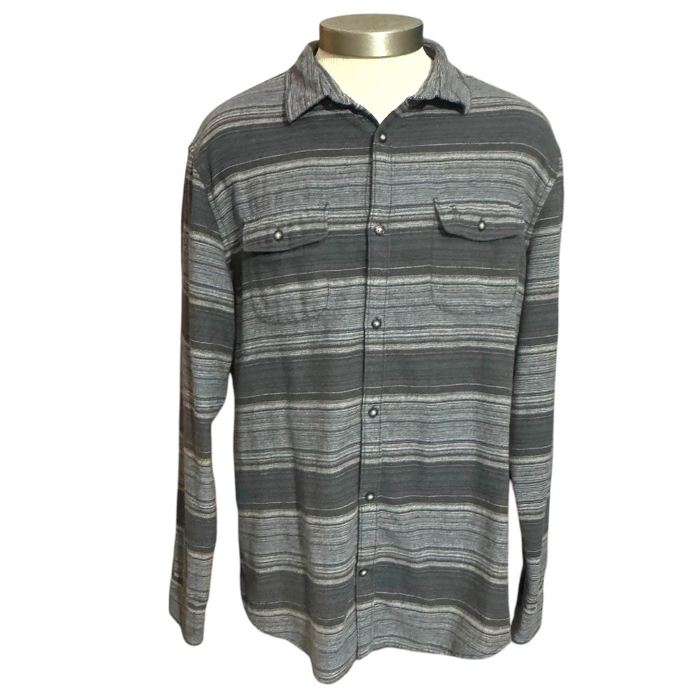 Men’s XL Orignal Penguin Gray Striped Shirt